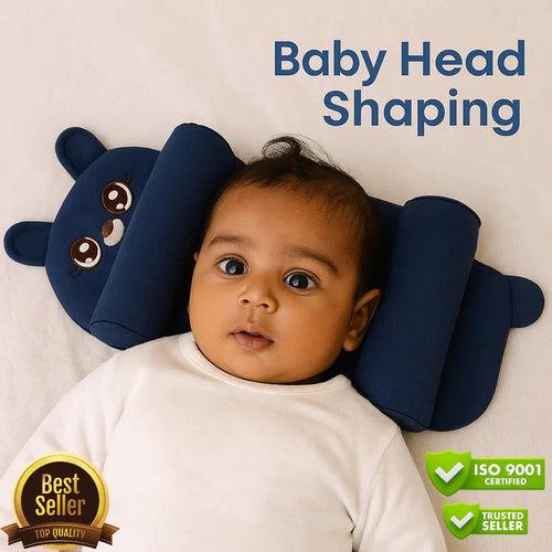 Baby Shaping Head Support Pillow - Assorted Colour
